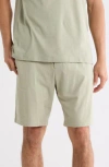 Nordstrom Rack Cotton Basic Sleep Shorts In Green