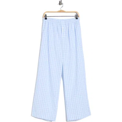 Nordstrom Rack Cotton Poplin Pants In Blue