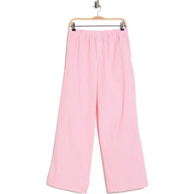 Nordstrom Rack Cotton Poplin Pants In Pink