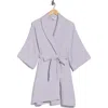 Nordstrom Rack Cotton Waffle Knit Robe In Purple