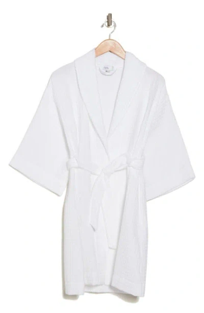 Nordstrom Rack Cotton Waffle Knit Robe In White