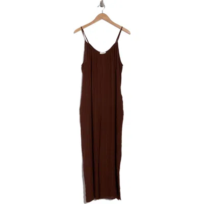 Nordstrom Rack Cover-up Jumpsuit In Brown Bitter