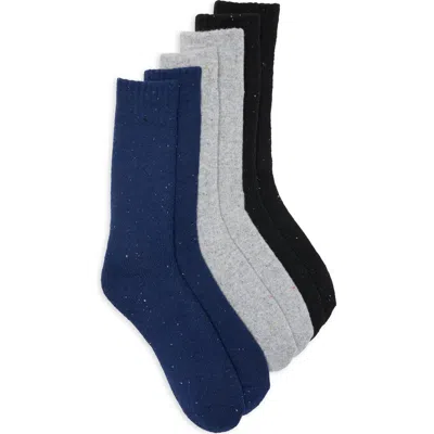 Nordstrom Rack Cozy Fleck Crew Socks In Multi