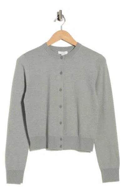 Nordstrom Rack Crewneck Cardigan In Green