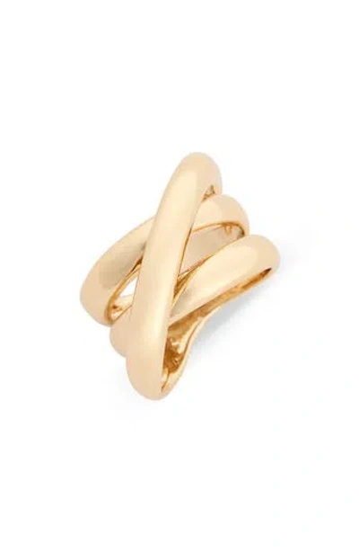 Nordstrom Rack Crossover Ring In Gold