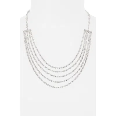 Nordstrom Rack Crystal Pavé Drape Necklace