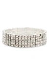 Nordstrom Rack Crystal Pavé Stretch Bracelet