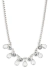 Nordstrom Rack Crystal Teardrop Necklace