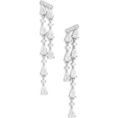 Nordstrom Rack Cubic Zirconia Drop Earrings