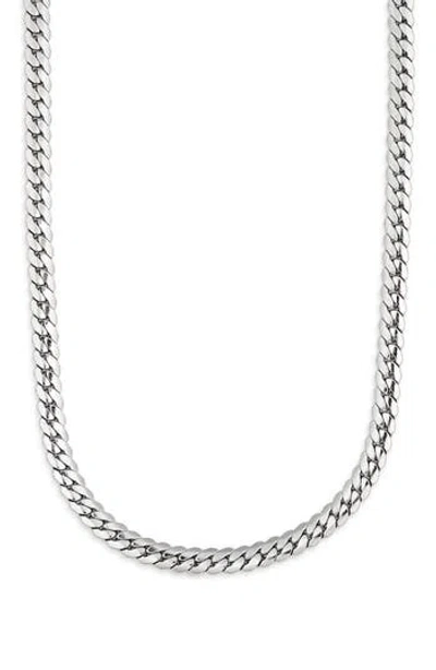 Nordstrom Rack Curb Link Necklace In Green