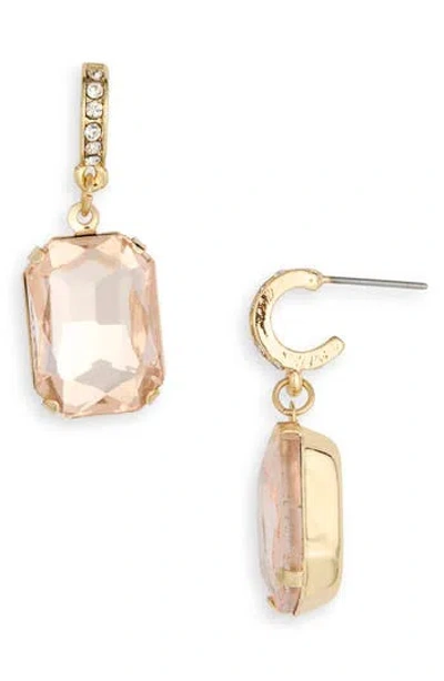 Nordstrom Rack Cz & Crystal Drop Earrings In Gold
