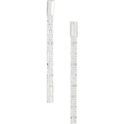 Nordstrom Rack Demi Fine Ball Chain Linear Drop Earrings In Gold