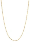 Nordstrom Rack Demi Fine Beaded Ball Necklace In Gold