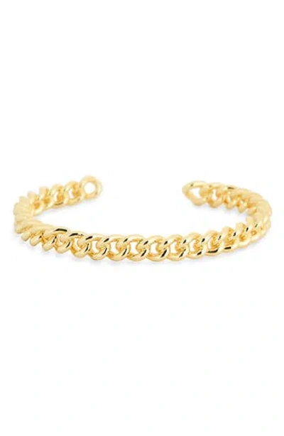Nordstrom Rack Demi Fine Chain Link Cuff Bracelet In Pink