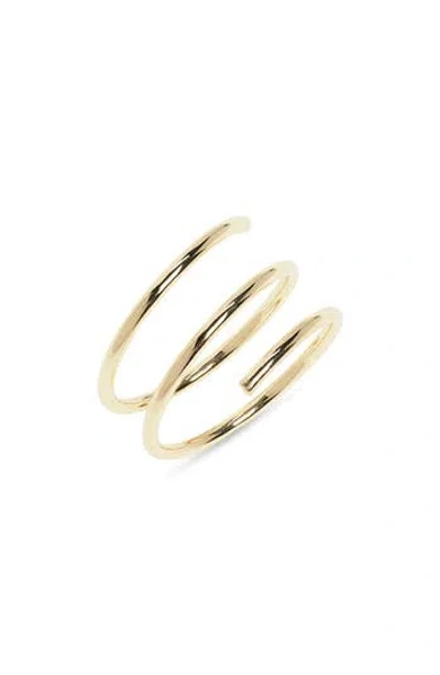 Nordstrom Rack Demi Fine Coil Wrap Ring In Gold