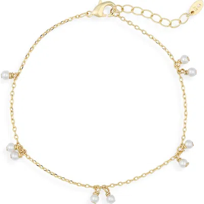 Nordstrom Rack Demi Fine Dangle Anklet In Red