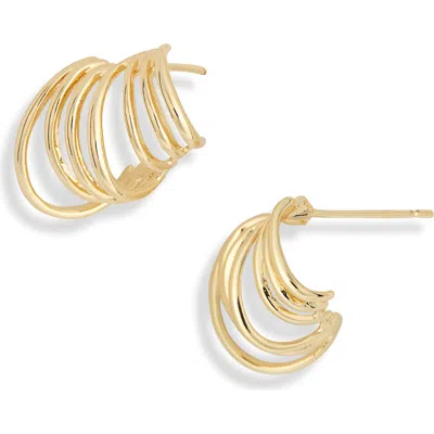 Nordstrom Rack Demi Fine Hoop Ear Crawlers In Gold
