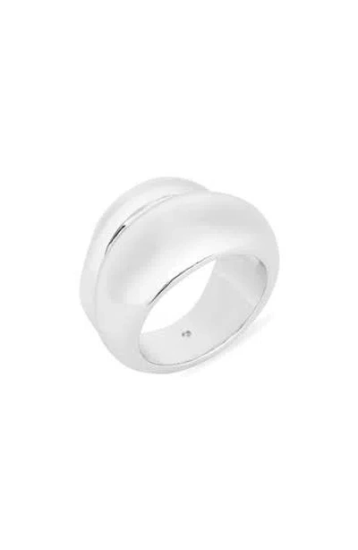 Nordstrom Rack Demi Fine Molten Ring In Red