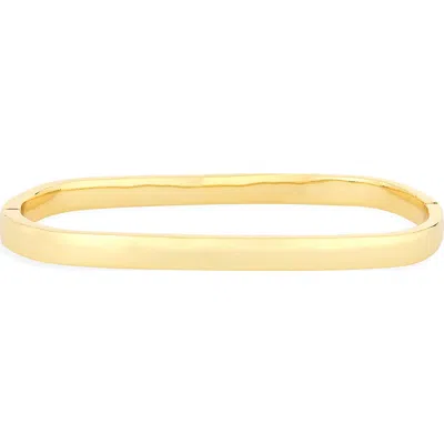 Nordstrom Rack Demi Fine Oval Bangle Bracelet In Gold