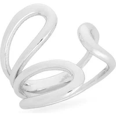 Nordstrom Rack Demi Fine Spiral Wrap Ring In Pattern