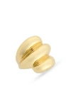 Nordstrom Rack Demi Fine Statement Ring In Gold
