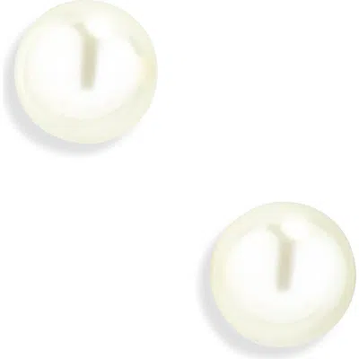 Nordstrom Rack Demi-fine Freshwater Pearl Stud Earrings In Neutral