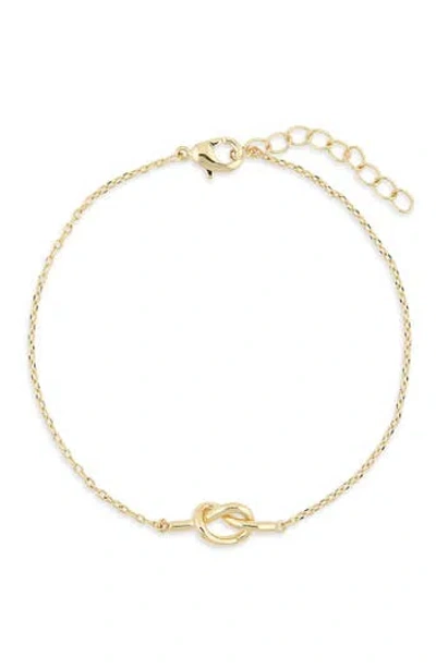 Nordstrom Rack Demi-fine Knot Bracelet In Gold