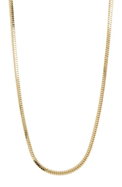 Nordstrom Rack Demifine Snake Chain Necklace In Gold