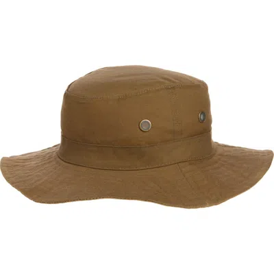 Nordstrom Rack Distressed Cotton Boonie Hat In Brown
