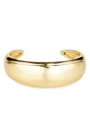 Nordstrom Rack Domed Cuff Bracelet In Gold