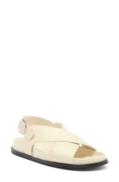 Nordstrom Rack Earhart Slingback Sandal In Ivory Vanilla