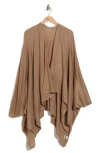 Nordstrom Rack Easy Lightweight Ruana In Brown
