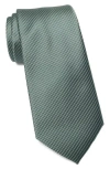 Nordstrom Rack Edmonds Stripe Textured Silk Tie In Green