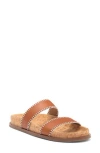 Nordstrom Rack Effingham Slide Sandal In Tan Toffee