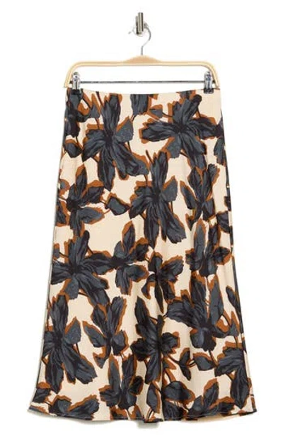 Nordstrom Rack Essential Bias Cut A-line Skirt In Multi