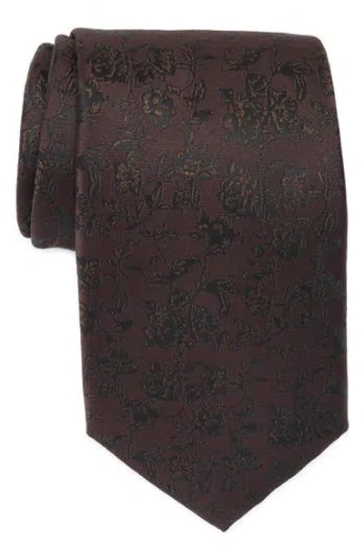 Nordstrom Rack Everett Floral Tie In Brown