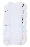 Nordstrom Rack Everyday Assorted 10 Pack Ankle Socks In White