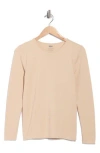 Nordstrom Rack Everyday Long Sleeve T-shirt In Neutral
