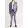 Nordstrom Rack Extra Trim Fit Suit In Grey Folkstone