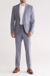 Nordstrom Rack Extra Trim Fit Suit In Grey Folkstone