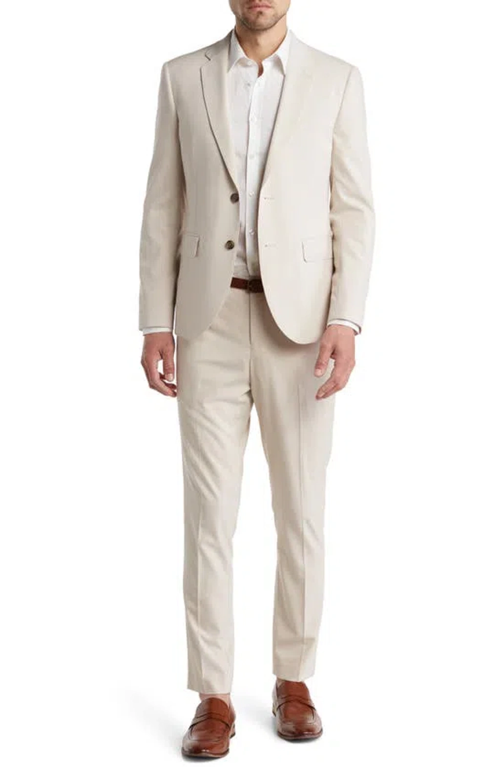 how do lucy in the sky dresses fit Soft Pink Pinstripes Pima Cotton Shirt - Cutaway Classic Collar – Brisk main image 1