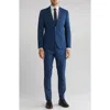 Nordstrom Rack Extra Trim Fit Suit In Navy Denim