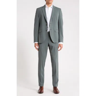 Nordstrom Rack Extra Trim Fit Two-button Suit In Green Urban