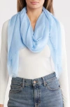 Nordstrom Rack Eyelash Wrap Scarf In Blue