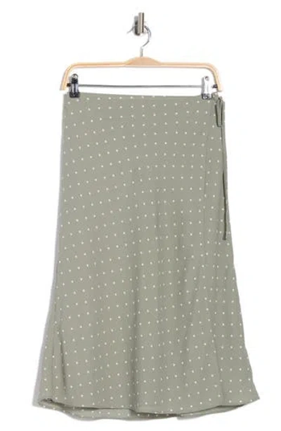 Nordstrom Rack Faux Wrap Bias Skirt