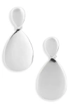 Nordstrom Rack Flat Polished Teardrop Earrings