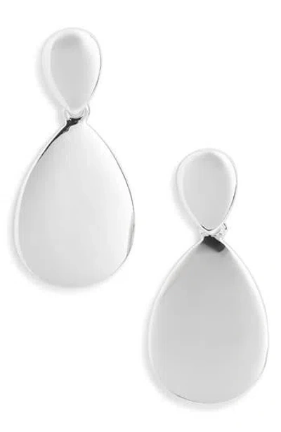 Nordstrom Rack Flat Polished Teardrop Earrings
