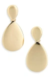 Nordstrom Rack Flat Polished Teardrop Earrings