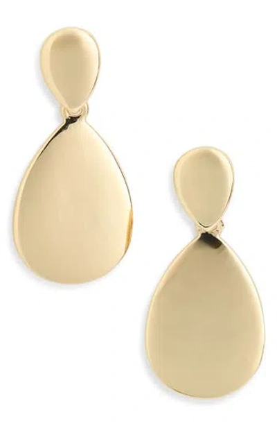 Nordstrom Rack Flat Polished Teardrop Earrings