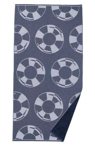 Nordstrom Rack Float Along Cotton Terry Beach Towel In Blue